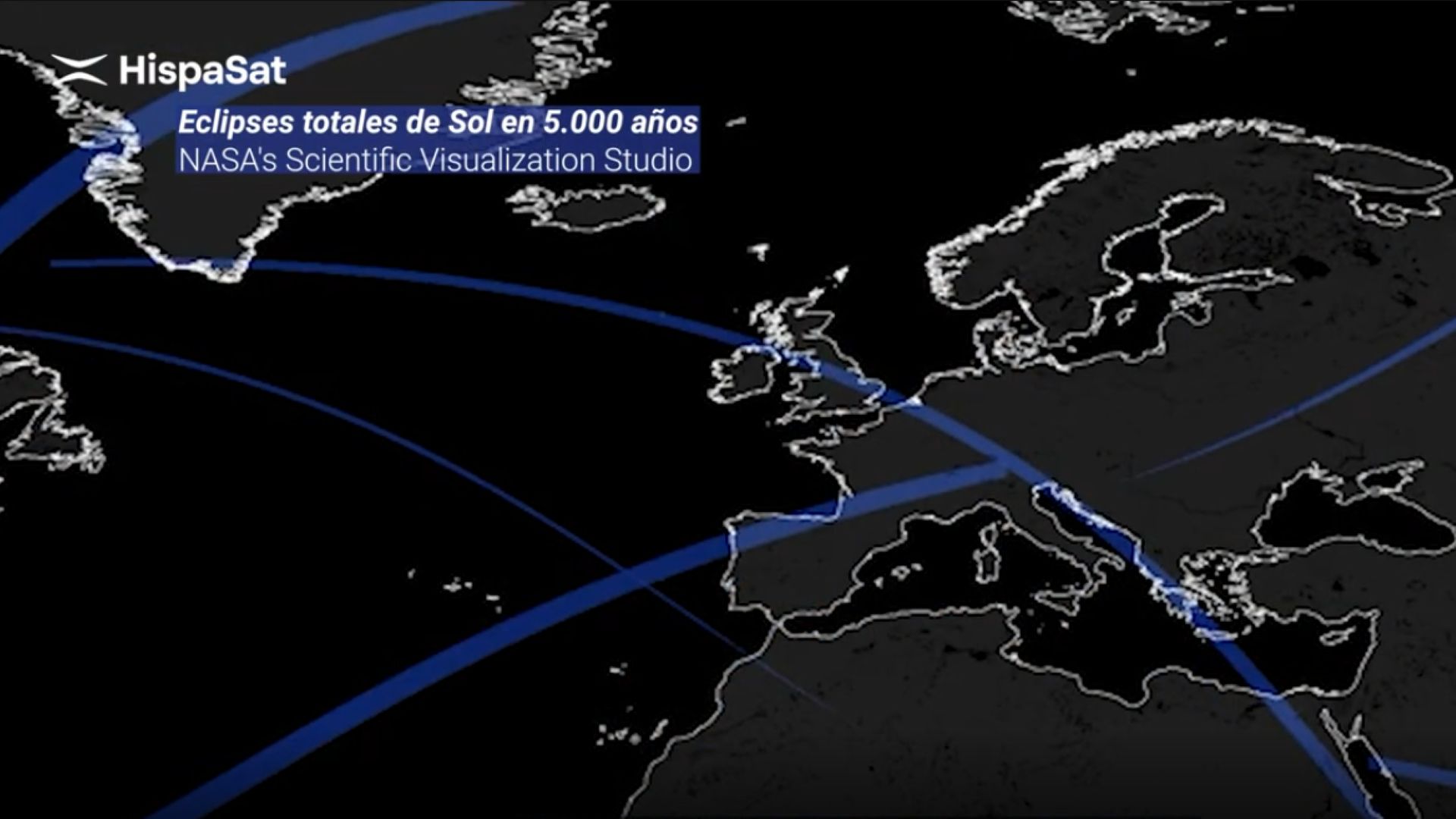 Eclipses totales de Sol en 5.000 años